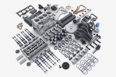 photo of car parts
